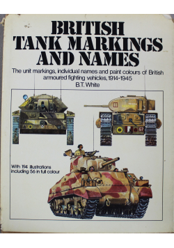 British tank markings and names