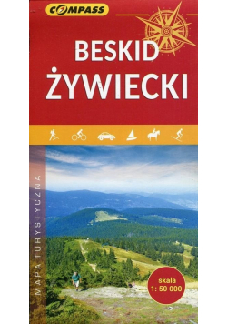 Beskid Żywiecki Mapa turystyczna 1:50 000
