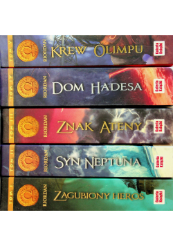 Pakiet Olimpijscy herosi 5 książek Nowe