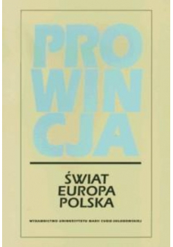Prowincja świat Europa Polska