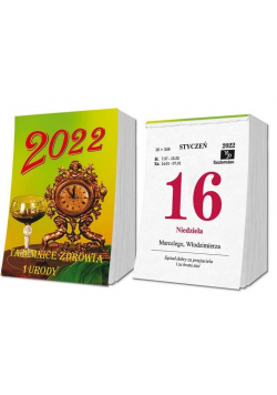 Kalendarz 2022 zdzierak SD2