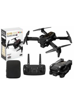 Dron z kamerą SY16 czarny + pokrowiec