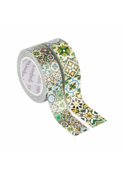 Taśma dekoracyjna Paperblanks Porto Washi Tape mix