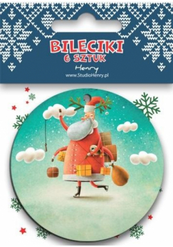 Bileciki do prezentów Mikołaj