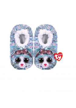 Ty Fashion Whimsy - Cekinowe kapcie Kot rozmiar S