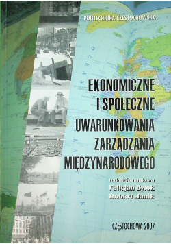 Ekonomiczne i społeczne uwarunkowania zarządzania międzynarodowego