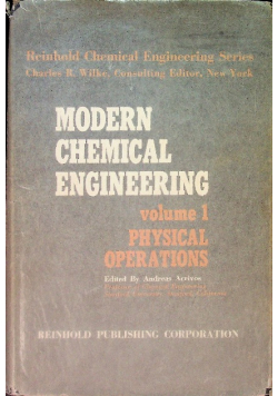 Modern chemical engineering