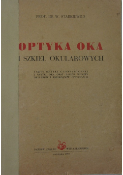 Optyka oka i szkieł okularowych