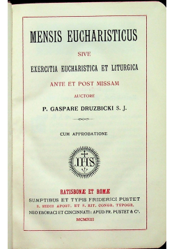 Mensis Eucharisticus 1913 r.