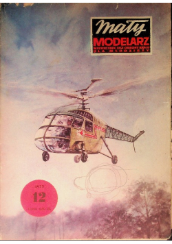 Mały Modelarz 12 / 75 Śmigłowiec Bż-4 Żuk