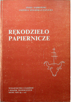 Rękodzieło papiernicze plus autograf Dąbrowski