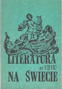 Literatura na świecie nr 1
