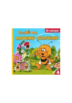 Pszczółka Maja z.4 Malowanki-zgadywanki FK
