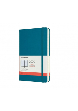 Kalendarz 2020 dzienny 12ML tw. Magnetic green