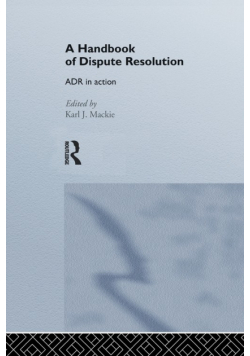 A Handbook of Dispute Resolution