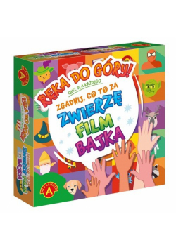 Gra Planszowa Quiz Ręka Do Góry - Zwierzę, Film, Bajka