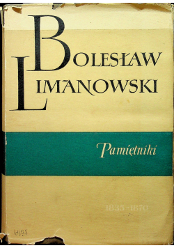 Limanowski pamiętniki 1835 1870