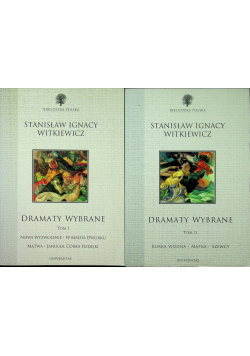 Witkiewicz Dramaty wybrane tom I i II