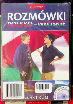 Tematyczny słownik polsko - włoski włosko - polski plus rozmówki CD