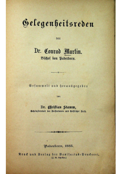 Selegenheitsreden 1885r