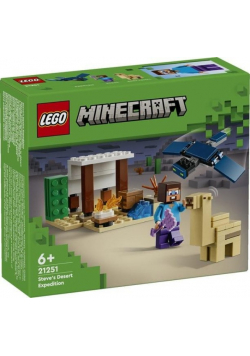 LEGO MINECRAFT  Pustynna wyprawa Steve'a