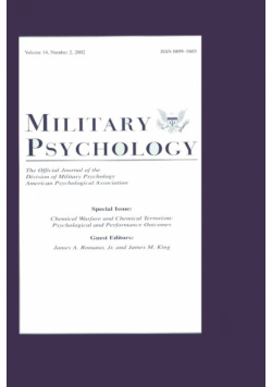 Chemical Warfare and Chemical Terrorism