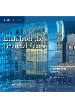 English for the Financial Sector płyta CD