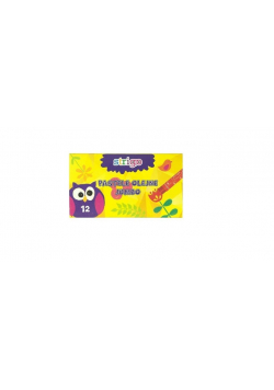 Pastele olejne Jumbo 12 kolorów STRIGO
