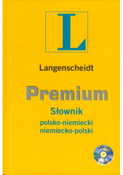 Słownik Premium polsko niemiecki niemiecko polski + CD