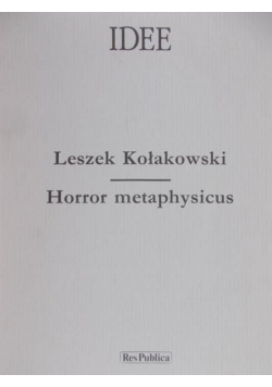 Horror metaphysicus