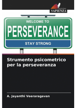 Strumento psicometrico per la perseveranza