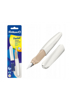 Pióro kulkowe Twist R457 White Pearl + 2 naboje