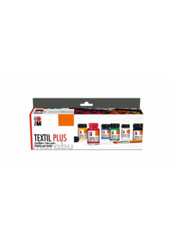 Farby do tkanin Textile plus starter 15ml 6 kol.