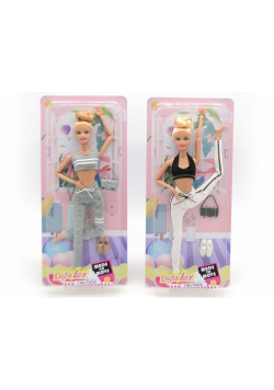 Lalka w stroju sportowym 29cm MIX