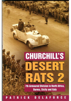 Churchills Desert Rats 2 + Autograf Delaforce