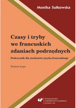 Czasy i tryby we francuskich zdaniach podrzędnych