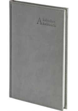 Kalendarz Akademicki A5 2019/2020 Vivella szary