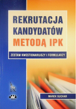 Rekrutacja Kandydatów Metodą IPK