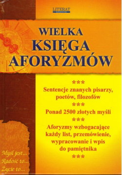 Wielka księga aforyzmów