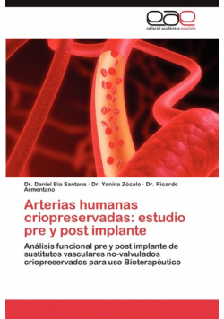 Arterias humanas criopreservadas