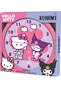 Zegar ścienny Hello Kitty 25 cm HK50199
