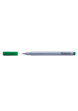 Cienkopis Grip zielony (10szt) FABER CASTELL