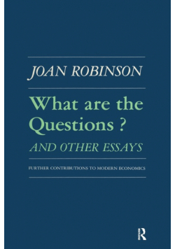 What are the Questions and Other Essays