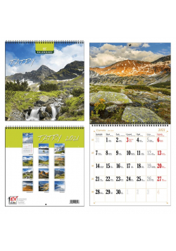 Kalendarz 2021 13 Plansz Tatry EV-CORP