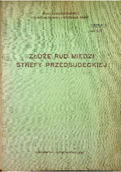 Złoże rud miedzi strefy przedsudeckiej