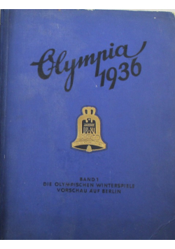 Olympia 1936 Band 1  1936 r.