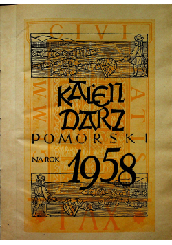 Kalendarz pomorski na rok 1958