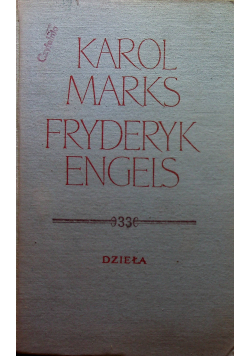 Marks Engels Dzieła 33 Listy Lipiec 1870 Grudzień 1874