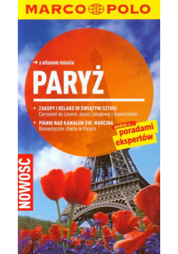 Paryż: Przewodnik z atlasem miasta