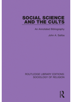 Social Science and the Cults